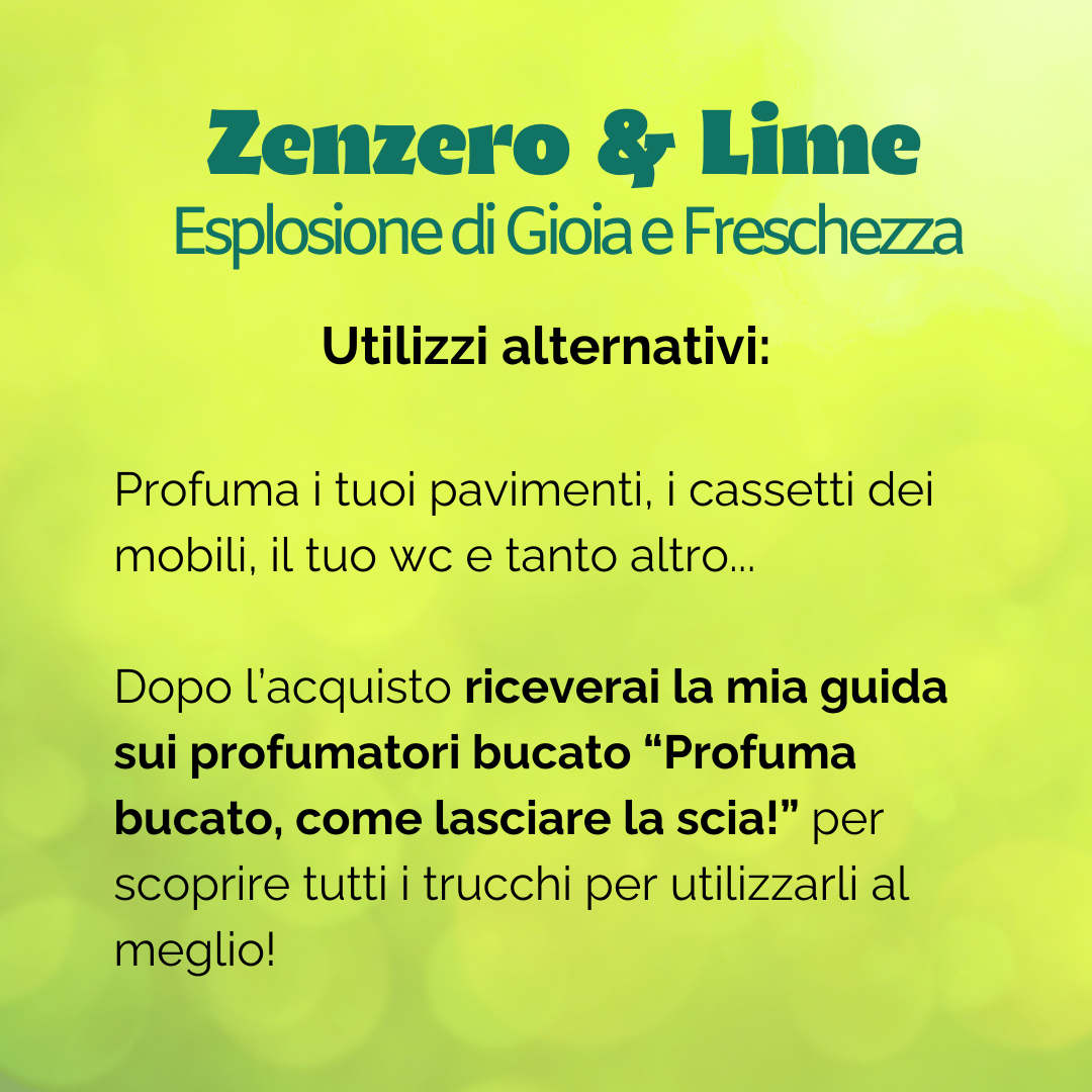 Zenzero & Lime - Esplosione di Gioia e Ottimismo