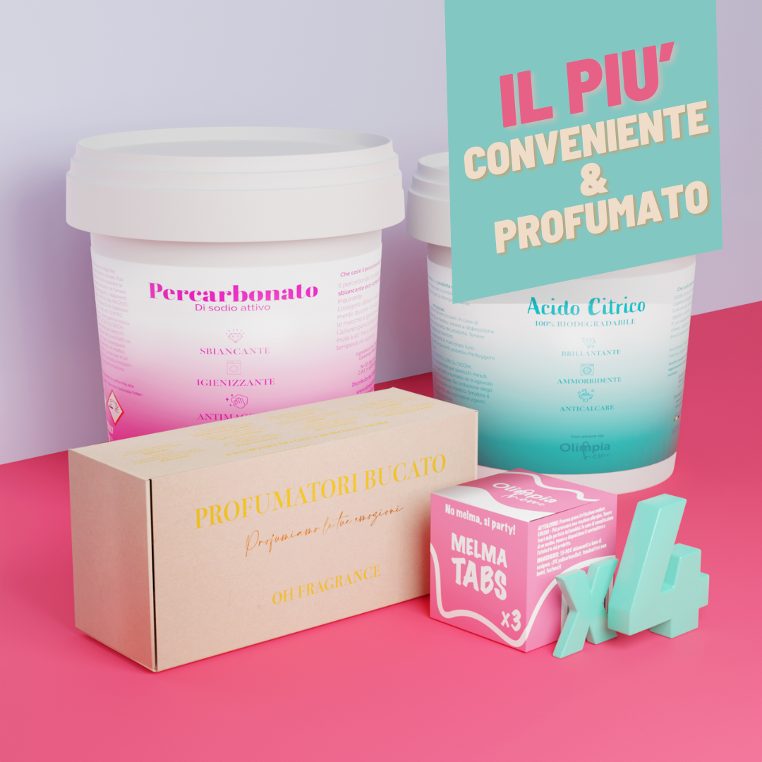 Kit Lavatrice Pulita E Profumata