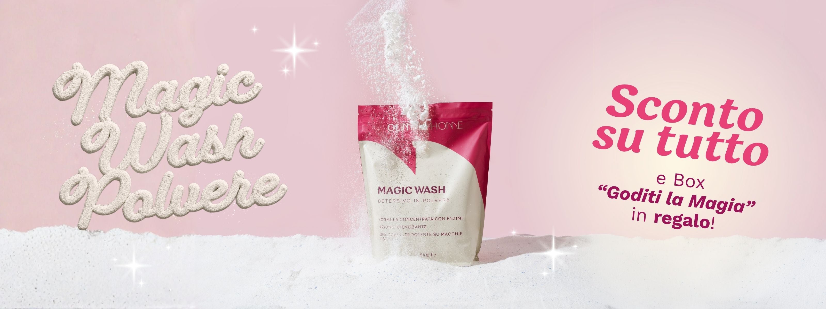 Banner desktop Magic Wash Polvere