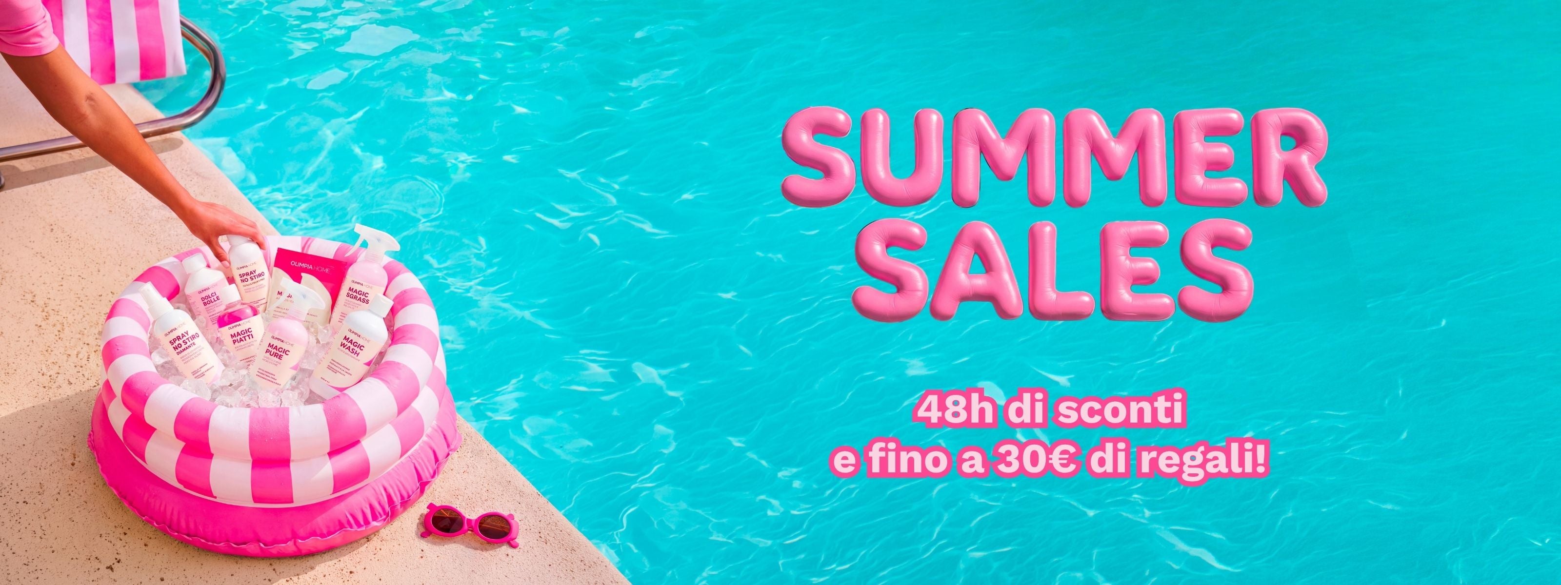 Summer Sales, prodotti per il bucato e la casa, Olimpia Home