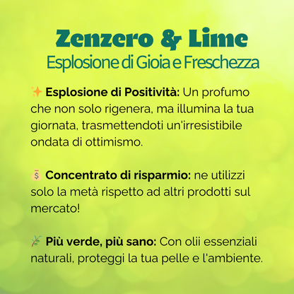 Zenzero & Lime - Esplosione di Gioia e Ottimismo