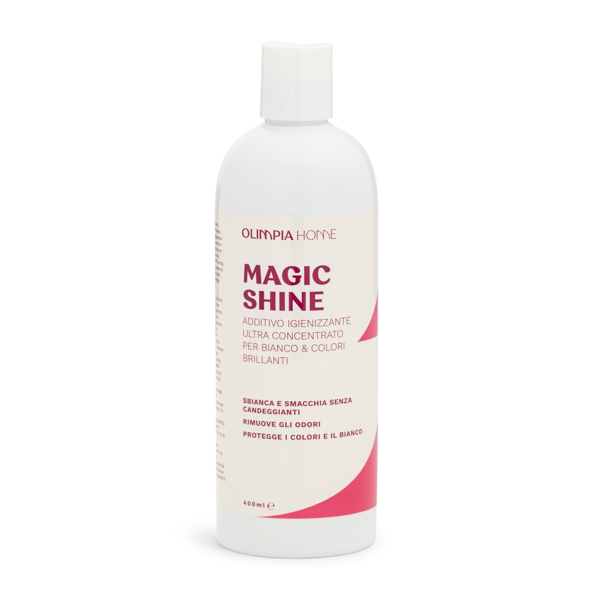 Magic Shine - Additivo Igienizzante Ultra Concentrato per Bianco & Colori Brillanti Ml.400